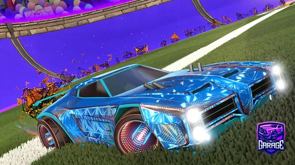 A Rocket League car design from CharlieBeast184