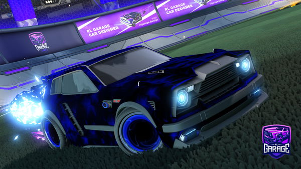 A Rocket League car design from SomeK1d2031