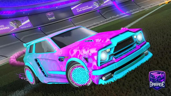 A Rocket League car design from befittingbee8333