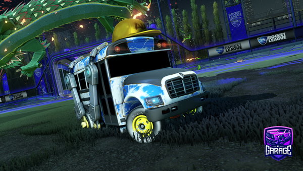 A Rocket League car design from Champpizza