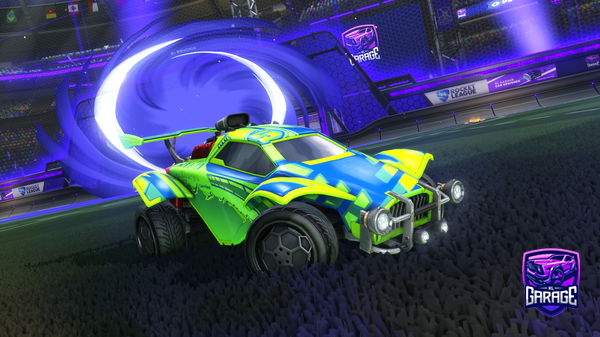 A Rocket League car design from Wiw7325