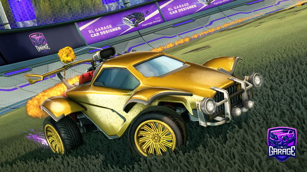 A Rocket League car design from Quitt