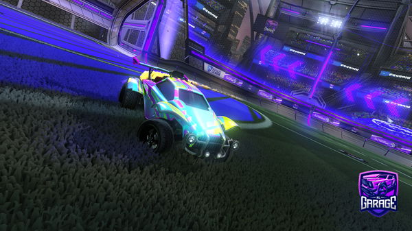 A Rocket League car design from AdriHellezz