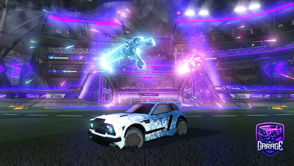 A Rocket League car design from 999mqrvin