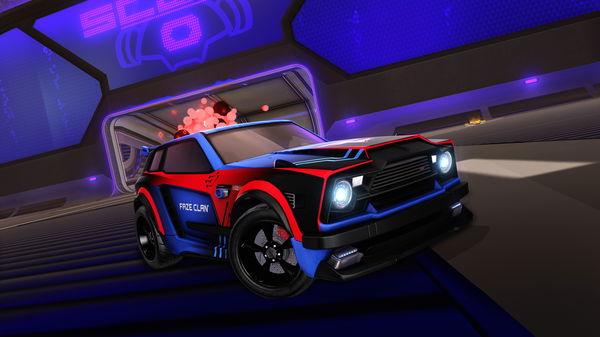 A Rocket League car design from AriCarl