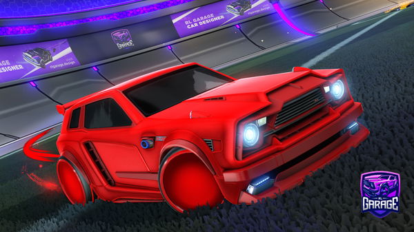 A Rocket League car design from zamu_20