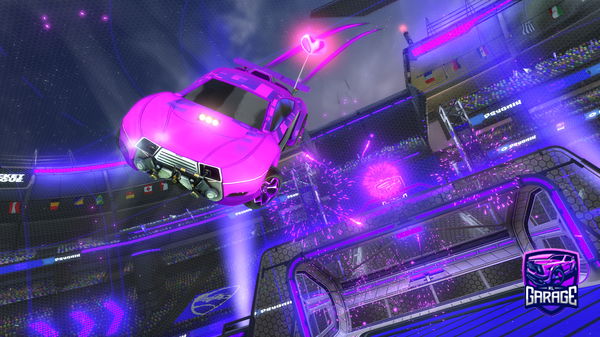 A Rocket League car design from Zenais