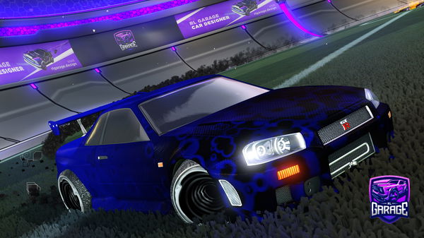 A Rocket League car design from FakeLAziz