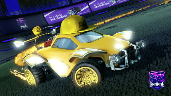 A Rocket League car design from RlChrisx