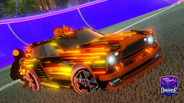 A Rocket League car design from dan_parties