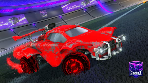 A Rocket League car design from SuperSonicRooke