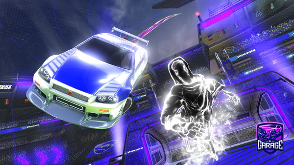 A Rocket League car design from PieceCTRL_Styx_