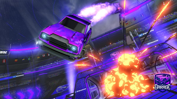 A Rocket League car design from Rocketo_liga