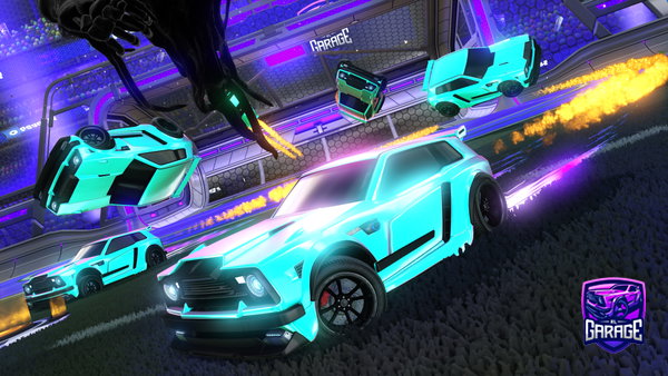 A Rocket League car design from OBINO