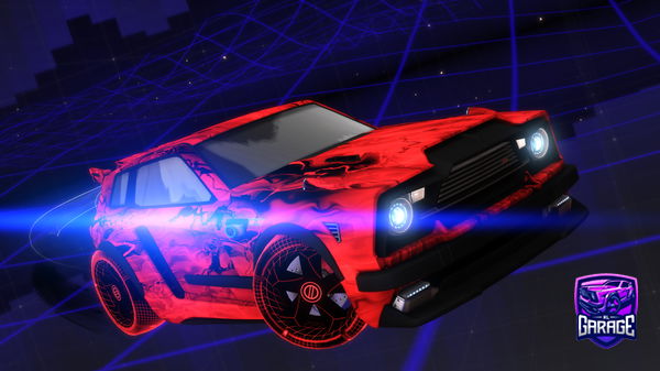 A Rocket League car design from imbassiii