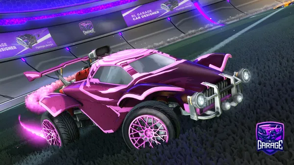 A Rocket League car design from Couplekisscamera