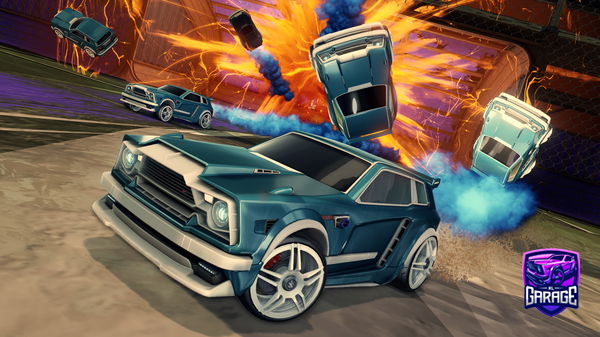 A Rocket League car design from DeepTerror42