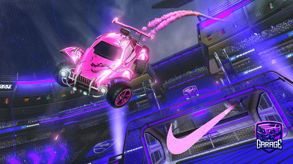 A Rocket League car design from sh4rkyttv_