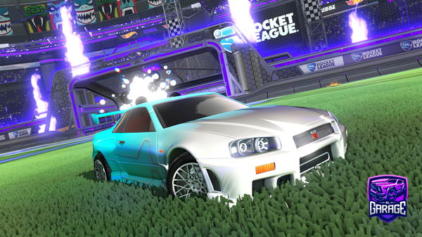 A Rocket League car design from tonyboogie