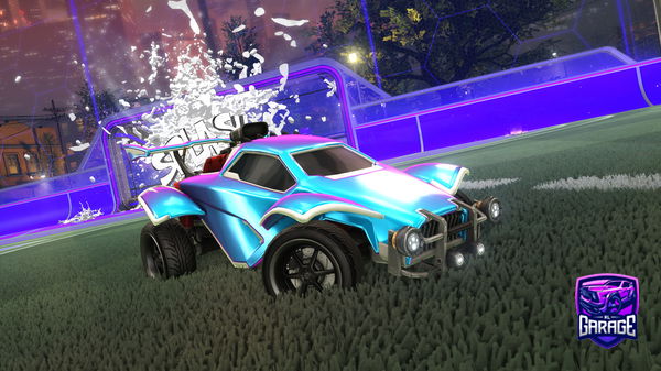 A Rocket League car design from Sneaks24