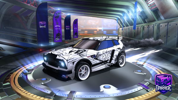 A Rocket League car design from n_chasse20