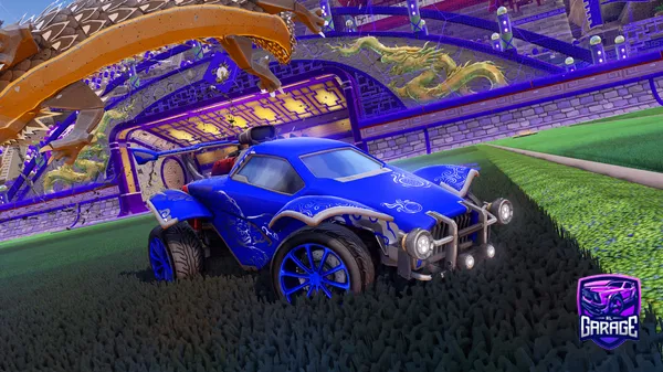 A Rocket League car design from LaMurene11