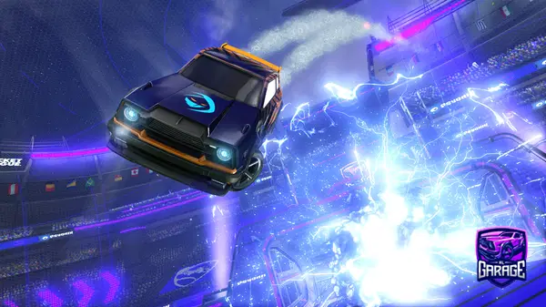 A Rocket League car design from Futurefossil