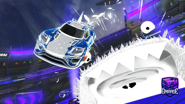 A Rocket League car design from known-dog