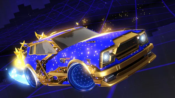 A Rocket League car design from MisterMelon