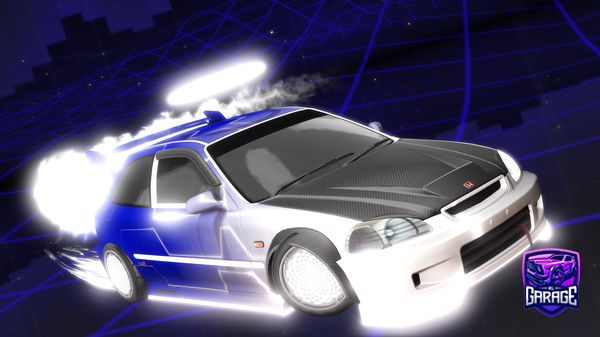 A Rocket League car design from MrMerp7