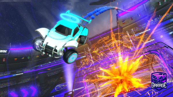 A Rocket League car design from Longhommejnr