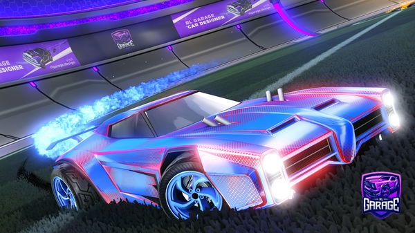 A Rocket League car design from NRG_dhidby