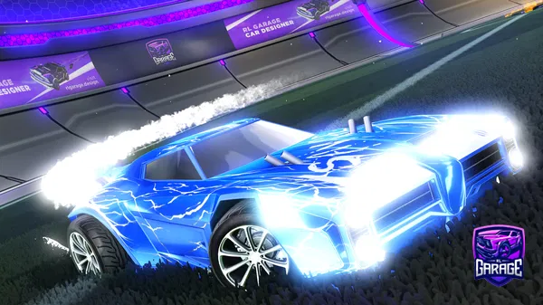 A Rocket League car design from Atomic7