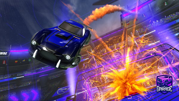 A Rocket League car design from Picat13