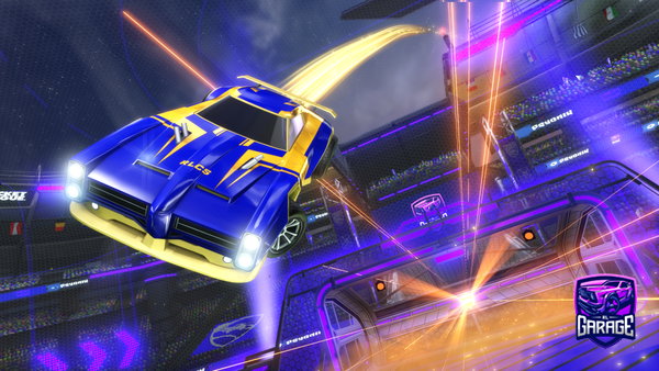 A Rocket League car design from MrMania4168