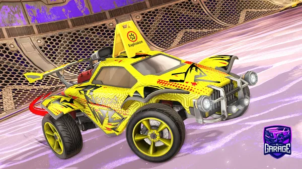 A Rocket League car design from Lexa_S78