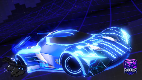 A Rocket League car design from destroyerfirebal