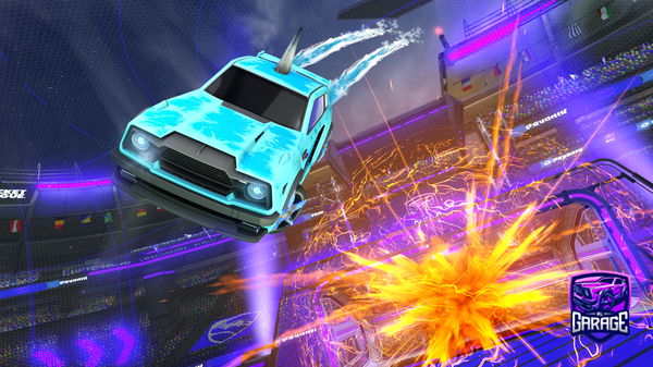 A Rocket League car design from Linehaltt