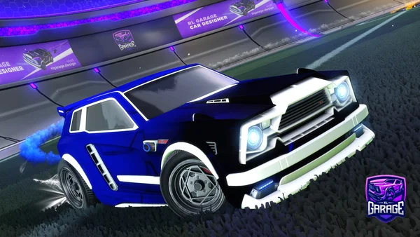 A Rocket League car design from ZeeGee