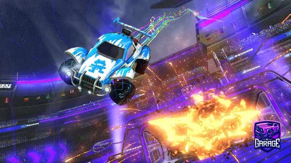 A Rocket League car design from BMANGAMER8813