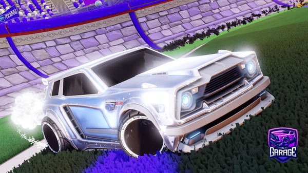 A Rocket League car design from GOLDENHALO99