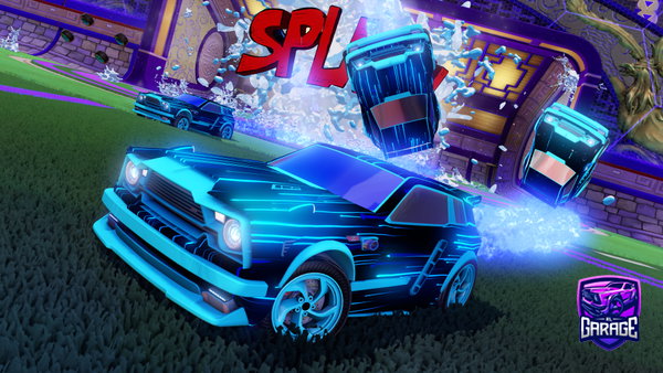 A Rocket League car design from LAXO494