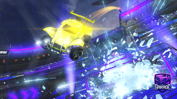 A Rocket League car design from ya08btw