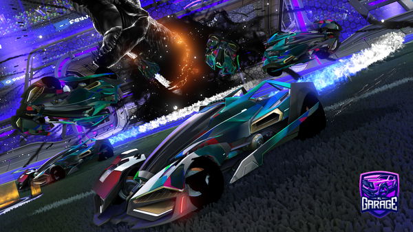 A Rocket League car design from amongusfartlover