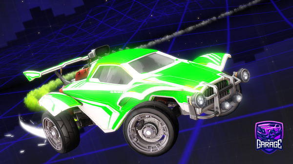 A Rocket League car design from X2AJW