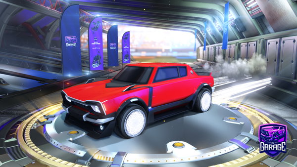 A Rocket League car design from dubbliuz