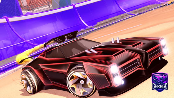 A Rocket League car design from Relio