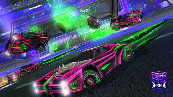 A Rocket League car design from SecretSauce95