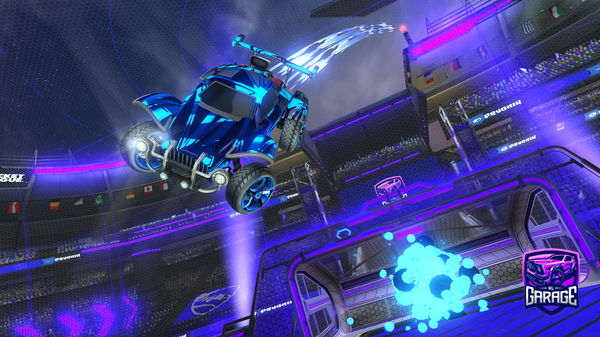 A Rocket League car design from Szitron2011