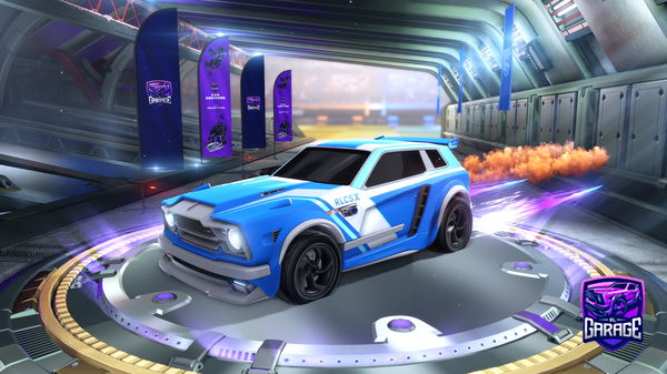 A Rocket League car design from Len_noah